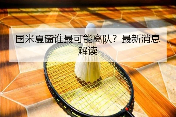 国米夏窗谁最可能离队？最新消息解读